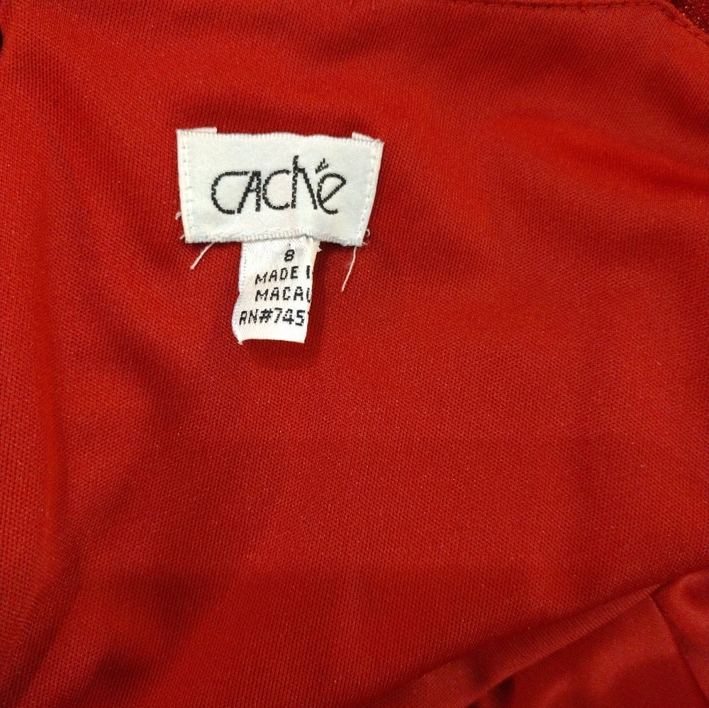 Cache Red dress - Picture 4 of 5